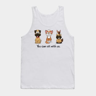 'You Can Sit With Us' Radical Kindness Anti Bullying Shirt Tank Top